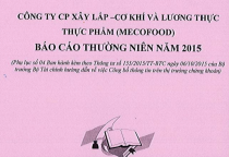 BÁO CÁO THƯỜNG NIÊN NĂM 2015