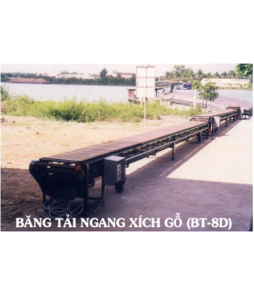 Băng tải xích gỗ