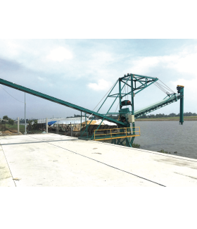 Hệ thống băng tải nhập lúa xá