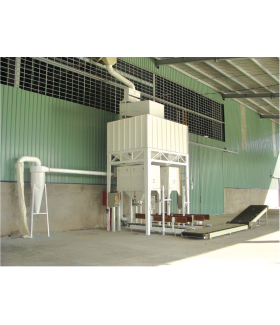 Cụm cân đóng bao 50 kg thành phẩm