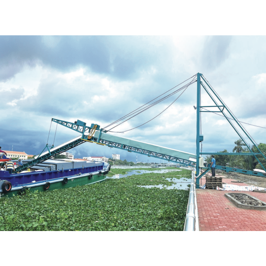 Băng tải kép nhập xuất hàng